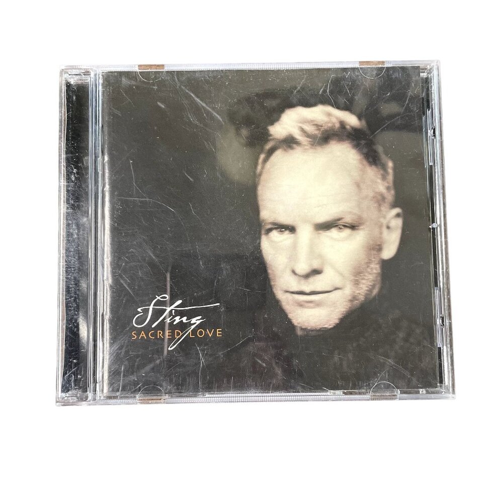 Vintage Sting Sacred Love Pop Audio Music CD 2003 u 11 Tracks